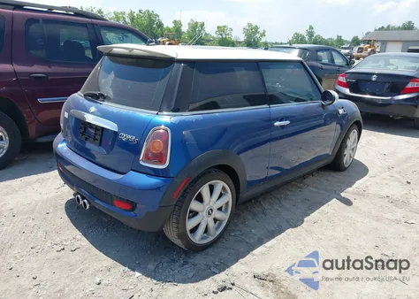 2007 Mini Cooper S from USA, damaged, VIN WMWMF73587TL89265